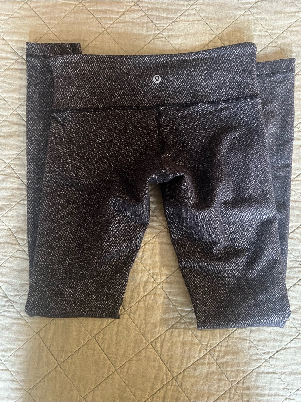 lululemon athletica Women's Heathered Charcoal leggings